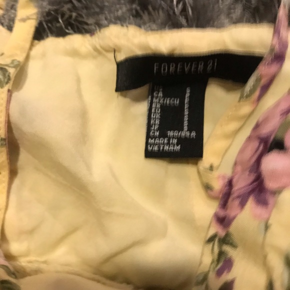 Yellow Floral Dress from Forever 21! - Picture 2 of 2